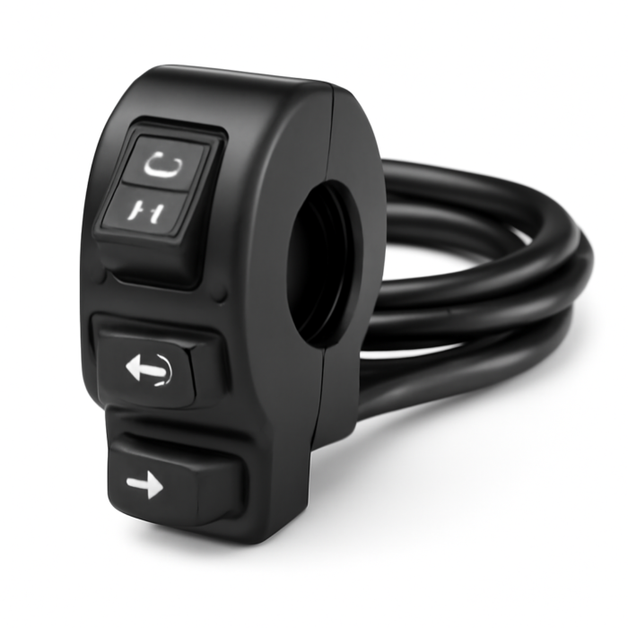 22mm Handlebar Switch Low/High Beam Horn Turn Signal