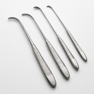 Sims Uterine Curette Set 4pcs