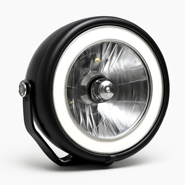Universal Retro Bikes Cree LED DRL Headlight H4